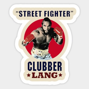 Street Fighter High Quality Sticker